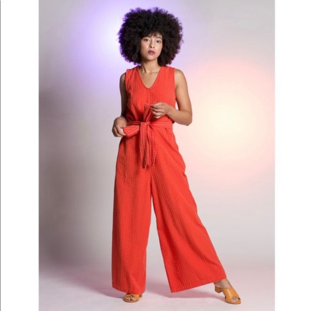 Ace & Jig Alley Jumpsuit Sriracha XS